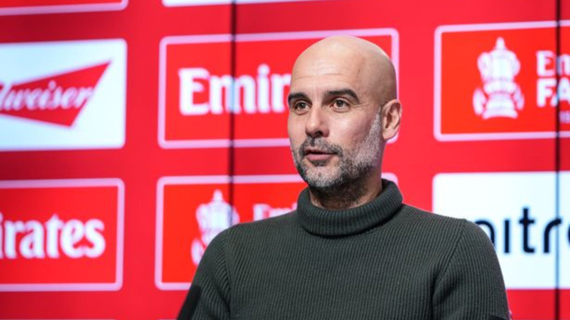 Pep Guardiola Says United Are In The Title Race